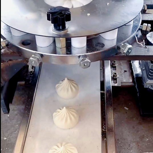 桌臺(tái)式包子餃子一體機(jī)做出來(lái)的包子
