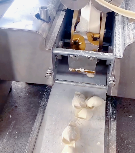 包子餃子一體機(jī)做出來(lái)的餃子