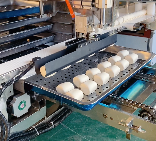 饅頭機流水線設備怎么做饅頭