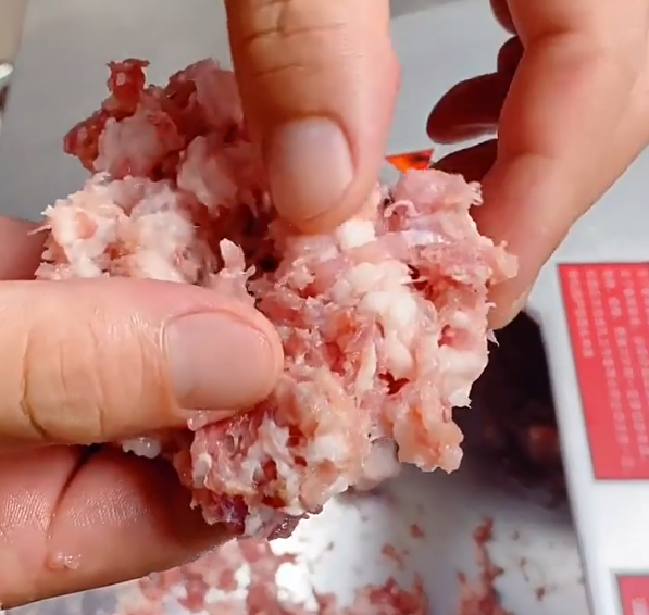 多彩剁肉機剁肉效果